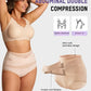 💖Last Day-Buy 1 Get 3 Packs💖Plus-Size High-Waist Cross Tummy Control Panties🎁Free socks Today!!