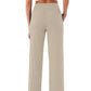 🩷Autumn Hot Sale-50% Off🩷Plus Size Minimalist Baggy Stretch Casual High Rise Straight Leg Pants