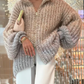 🎅Christmas must-have🎁Single color sequin knitted sweater jacket💎✨⏰Free shipping