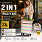 ⏳LAST DAY SALE ONLY ￡6.99!!🔥2-in-1 Foldable Shopping Cart🛒