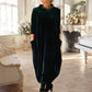 💃Winter HOT SALE 49% OFF🍂Round Neck Slimming Long Dress
