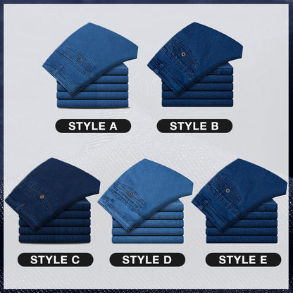 🔥HOT SALE 70% OFF🎉Men’s High Waist Straight Fit Jeans