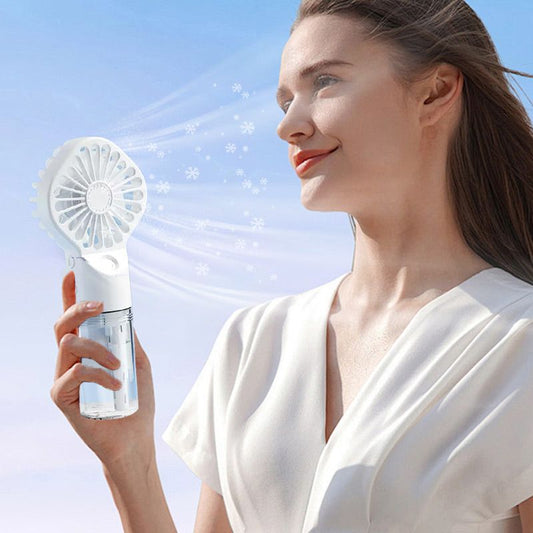 🔥Hot Summer Sale 49% OFF 🌈Portable Handheld Humidifier Fan