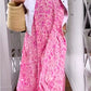 💐Spring Sale 50% OFF⭐V-neck Printed Short-sleeved Long Dress