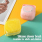 🧼🧼Bathroom 🐶Horse Dog Cat🐱  Bath Brush Massage Soft Safety Silicone Comb Accessories❤️