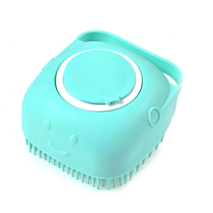 🧼🧼Bathroom 🐶Horse Dog Cat🐱  Bath Brush Massage Soft Safety Silicone Comb Accessories❤️