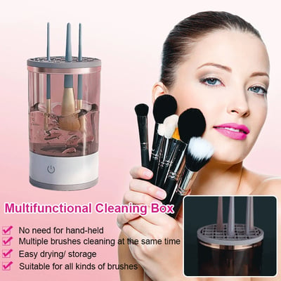 🎁Super Sale 49% OFF⏳Automatic Makeup Brush Electric Cleaner