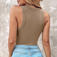 🔥LAST DAY SPECIAL PRICE: ￡11.99!!🔥Ribbed Stretchy Tank Top with Shelf Bra