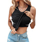 🔥LAST DAY SPECIAL PRICE: ￡11.99!!🔥Ribbed Stretchy Tank Top with Shelf Bra