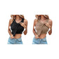 🔥LAST DAY SPECIAL PRICE: ￡11.99!!🔥Ribbed Stretchy Tank Top with Shelf Bra