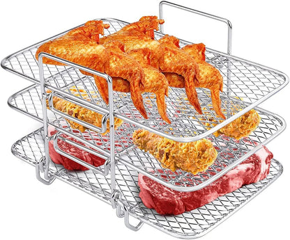 🔥HOT SALE 49% OFF- Double Basket Air Fryers Rack