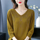 🎁Nice Gift! 🎁Women’s Vintage V-neck Beaded Pullover Shirt