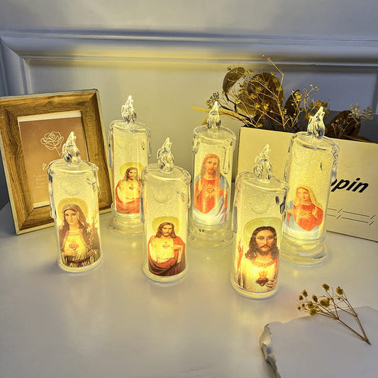 🌲 Early Christmas Sale🎁 -🕯️LED Prayer Flameless Candles