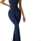 💥2024 New Sales🔥Sexy Backless Flare Jumpsuits: Irresistible Sleeveless Style!