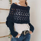 💝Gift Idea Hot sale 49% OFF🔥Women’s Knitted Cut-Out Shawl Poncho Wrap