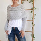 💝Gift Idea Hot sale 49% OFF🔥Women’s Knitted Cut-Out Shawl Poncho Wrap