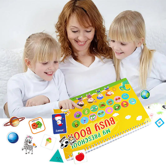 🎅Early Christmas - 49% OFF🎄Preschool Educational Busy Book for Toddlers