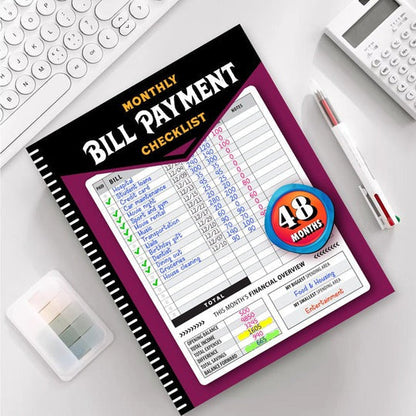 🔥Hot Sales - 49% OFF📔Bill Payment Management Book