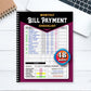 🔥Hot Sales - 49% OFF📔Bill Payment Management Book