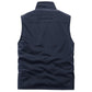 🎁Hot Sale 50% OFF⏳Men's Stand Collar Plush-lined Reversible Vest