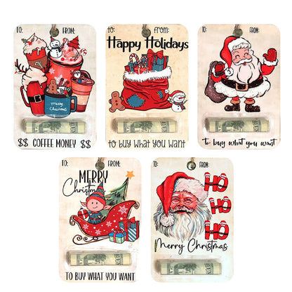 🎅2024 Christmas Gift Early Sale 49% Off--💸Christmas Money Holders Gift