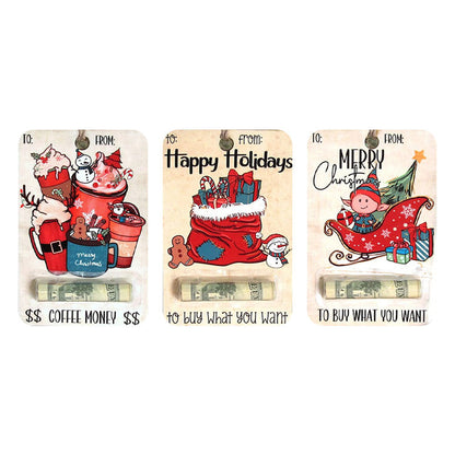 🎅2024 Christmas Gift Early Sale 49% Off--💸Christmas Money Holders Gift