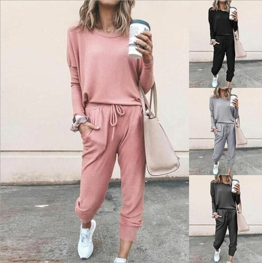 🔥HOT SALE-WOMEN'S 2024 SWEATSUIT TWO PIECE OUTFIT