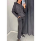 💥Hot Sale 50% OFF🔥Hooded Sweatshirt and Cuffed Joggers 2-Piece Set