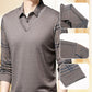 🔥HOT SALE-👔Men's Fake Two Piece Lapel Long-Sleeve Tops
