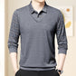 🔥HOT SALE-👔Men's Fake Two Piece Lapel Long-Sleeve Tops