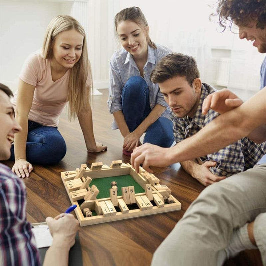 【💥Final 3-hour Preferential Deal 💥】🎉FUN FAMILY GAMES - Shut The Box Board Game