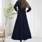 💖HOT SALE🌟Women’s Elastic High Waisted Thick Long Skirt