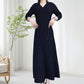 💖HOT SALE🌟Women’s Elastic High Waisted Thick Long Skirt