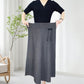 💖HOT SALE🌟Women’s Elastic High Waisted Thick Long Skirt