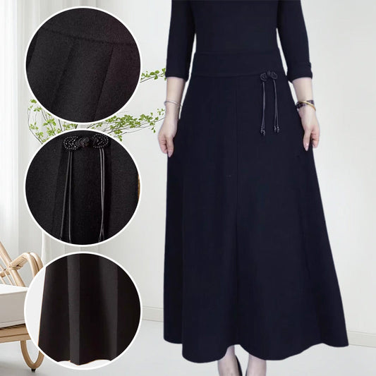 💖HOT SALE🌟Women’s Elastic High Waisted Thick Long Skirt