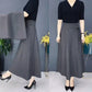 💖HOT SALE🌟Women’s Elastic High Waisted Thick Long Skirt