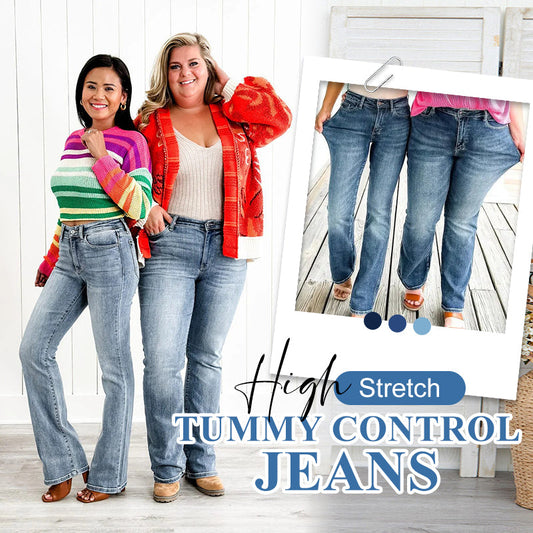 🎁Early Xmas Sales - 49% OFF👖Tummy Control Bootcut Jeans