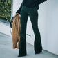 🔥2025 New Arrivals✨High Waist Slim Micro Corduroy Elastic Waist Lounge Pants
