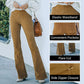 🔥2025 New Arrivals✨High Waist Slim Micro Corduroy Elastic Waist Lounge Pants