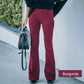 🔥2025 New Arrivals✨High Waist Slim Micro Corduroy Elastic Waist Lounge Pants