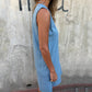 💖Big price reduction! 🔥💖Women's Sleeveless Button Pocket V-Neck Dress