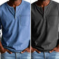 🔥 HOT SALE 49% OFF🔥Men's Fashion Vintage Distressed Pocket Long-Sleeve Shirt