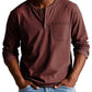 🔥 HOT SALE 49% OFF🔥Men's Fashion Vintage Distressed Pocket Long-Sleeve Shirt