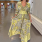 🌸 2026 Spring-Summer Trending 49% OFF💃 Elegant Long Floral Dress For Women