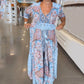 🌸 2026 Spring-Summer Trending 49% OFF💃 Elegant Long Floral Dress For Women