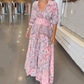 🌸 2026 Spring-Summer Trending 49% OFF💃 Elegant Long Floral Dress For Women