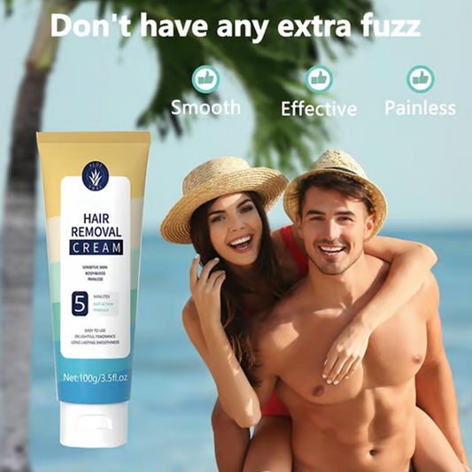 🎁Painless Full Body Hair Removal Cream 💧✨Skin-friendly for all areas🌿