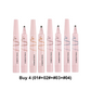 🏆 Last Day Special Price £5.99💖Buy 1 Get 1 Free!🎁🖤 Waterproof Eyebrow Pencil with 4-Prong Tip | Ultra-Fine Lines for Natural Hair-Like Effect 💗 | 24-Hour Smudge-Proof Wear 🌧️