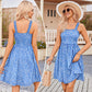 ⏰Hot Sale 49% Off💃Women's Summer Dresses Casual Square Neck Floral Sundress With Pockets