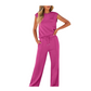 💖 Women's Casual Sleeveless Top and Drawstring Pants 2-Piece Set